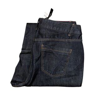 NWT Lane Bryant Plus Size Jeans Womens 20 32 Distinctly Boot Bootcut Dark Wash
